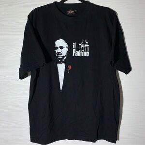 💚 Il Padrino The Godfather Iconic Marionette Black Tee XL